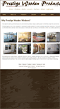 Mobile Screenshot of prestigewoodenproducts.com